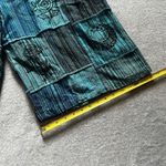 NWT Ananta Romper Woman's L/XL Patchwork Teal Blue Black Pockets Boho Hippie Size undefined Photo 13