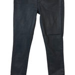 joe's jeans  Womens Size 25 Coated Skinny Jeans Dark Grey Whimsygoth Holidy Photo 0