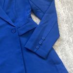 Endless Rose  Blazer Romper Women's Large Blue Double Breasted Long Sleeve New Photo 1