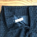 Answer Made in Korea Eyelet Cotton Lined Black Mini Skirt Women’s Size S Photo 4