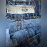 Topshop  Ripped Blue Jean Shorts Photo 2