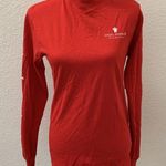 Simply Southern  Hey Deer Christmas Red T Shirt Top Long Sleeve Small S Worn Once Photo 0