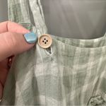 Show Me Your Mumu Napa Mini Dress Green Plaid Size Medium Photo 7