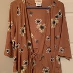 Sweet Wanderer floral wrap top Photo 0