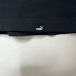 Puma  Black Logo T-Shirt Dress Women’s Medium Cotton Stretch Casual(E18) Photo 4