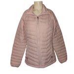 Columbia Powder Lite Insulate Jacket Medium Zip Pink Metallic Lining Winter Wear Photo 14