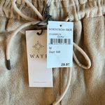 WAYF Pants with cargo pockets khaki tan New with tags Photo 2
