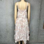 BASS Bohemian Lace and Gingham vintage Maxi Dress rare sz M Pink Size M Photo 5