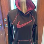 Nike black hooded sweat shirt size sm Photo 0