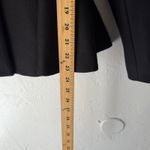 Ted Baker  London Peplum Jacket Wool Blend Coat‎ 1 Black Coquette Dark Academia Photo 8