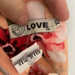 LF  orange floral bralette top Photo 4