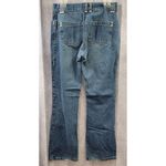 ZENA Jeans Dark Wash High Rise Straight Leg Women's Size 10 Vintage Photo 3