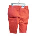 CHAPS  Slimming Fit  Coral Capri Pants Sz 16 NWT Photo 1