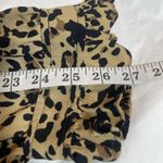 J.Crew Dress Sz 8 Long Sleeve Leopard Animal Print Safari Safari Chic Boho Fall Photo 13