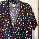 Reformation  Top Cuba Party Travel Vacation Polo Button-Down Fiesta L NWT Photo 1