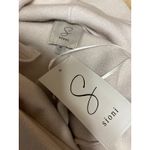 NEW Sioni Women's Cream Beige Collared belted Long Sleeve Trench Coat Jacket M Size M Photo 2