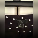 Ann Taylor Factory Black & White Polka Dot Ankle Pants Petite Size 0P Photo 4