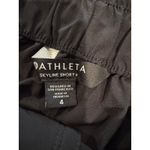 Athleta Skyline Shorts II Black Tie Waist Pleated Athletic Womens Size 4 Photo 5