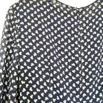 Orla Kiely RARE chiffon clover shamrock ditsy print midi dress size 6 Photo 11