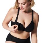 Spanx NWT  Brallelujah Mama Black Nursing Bra XL Photo 0