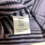 Opening Ceremony Knit Bodycon Mini Dress Stretchy Jagged Lines Periwinkle Purple Photo 11