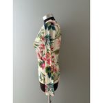 Billabong Rashguard Swim Shirt Size Large Cream Floral UPF 50 Long Sleeve NEWO Photo 3