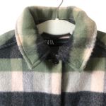 ZARA Plaid Flannel Oversized Blogger Influencer Fave Womens Shacket Large Photo 7
