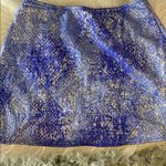 Venus METALLIC SILVER & BLUE SWIM COVER-UP Photo 6