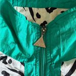 Casual Isle Vtg   Animal Print Jacket with Green Accents size M Photo 12