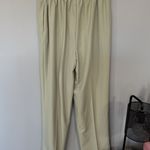 Bonworth Vintage  Light Green Pull On Dress Pants Women's Size Large w/ Pockets Photo 6