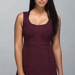 Lululemon Wrapper’s Delight Tank Top Women’s Burgundy Sz 4 New withTags NWT Photo 0