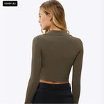 Cuts Clothing NWT •  CoreflexT™ Long Sleeve Ribbed Polo in Size XS Photo 7