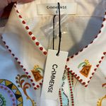 NWT Commense Polo Print Half Sleeve Shorts Set Lounge Wear Size Small Photo 4