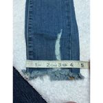 Indigo Rein  High Rise * Crop * Raw Hem * distressed jeans Sz 1 NWT ￼ Photo 9