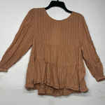 American Eagle  Outfitters Women`s Top Size S Orange Open Back Dress Photo 0