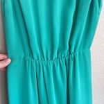 ASOS  Green Babydoll Open Back Dress Size 2 Photo 3