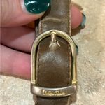 Mario Valentino Adjustable Crossbody Bag PVC x Leather Authentic USED Brown Photo 2