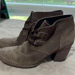 Clarks  Brown Suede Ankle Booties Photo 0