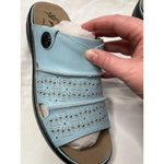 Propet Gertie Blue Leather Cut Photo 3