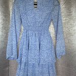 Japna  Long Sleeve Smocked Waist Mini Dress size XS Photo 5