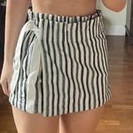 Urban Outfitters Black And White Skort Photo 1