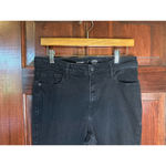 Old Navy  Size 12 High Rise RockStar Super Skinny Black Jeans Photo 3
