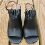 Nanette Lepore  Black Leather Heels Photo 0