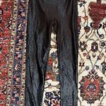 Spanx  Faux Leather Brown Snakeskin Leggings High Rise Shape Compression Photo 0