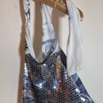 Body Central vintage  sequins halter top blouse size L Photo 2