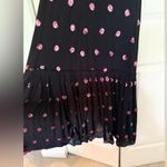 Free People NWT  Milky Way Sequin Maxi Dress Black Pink Ruffle Size XS Photo 5