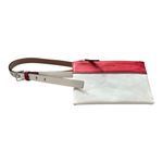 Calvin Klein  leather fanny pack white and red waist bag/belt bag​ Photo 6