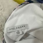 Kay Unger New York Size 2 Purple Floral Luisa Pleated Gown Dress Formal Wedding Pink Photo 8