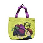 RARE Vintage Trader Joes Reusable Bag Fruit Lady Special Appointment Purple OS Green Size M Photo 6