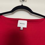 Reformation  Dusk Knit Tank Top Red Size XL Photo 2